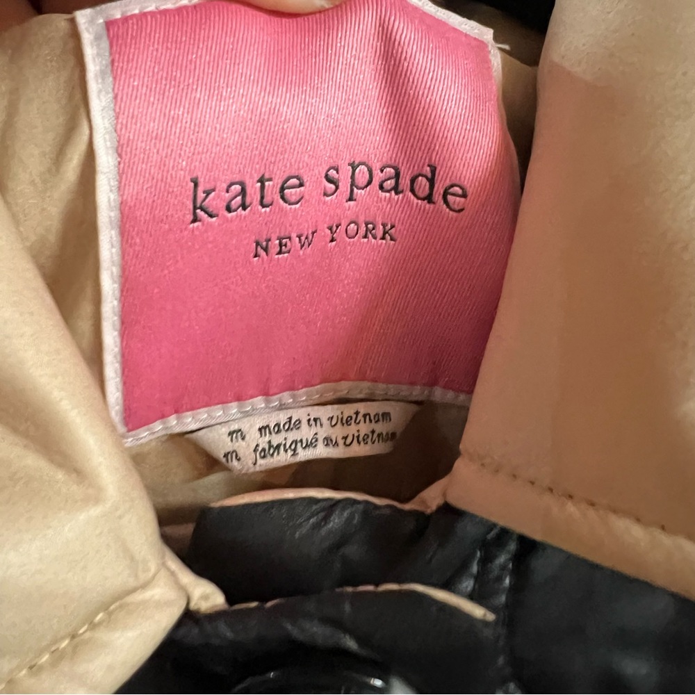 KATE SPADE Quilted Mid-Weight Belted Puffer Jacket, M - Picture 10 of 12